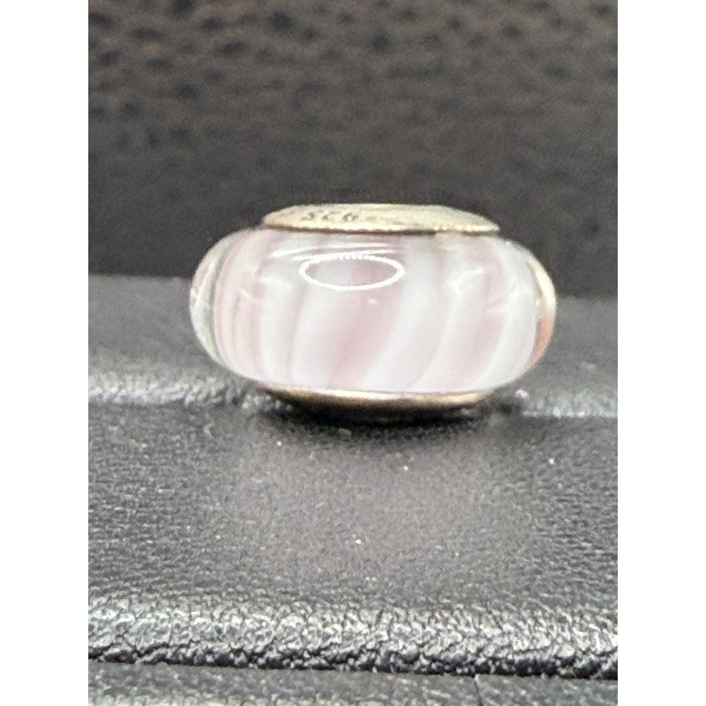 Pandora Sterling Silver Murano Glass Charm ALE K6